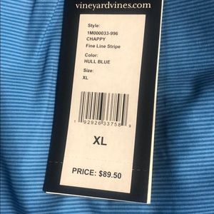NWT Men’s XL vineyard vines bathing suit.. Blue